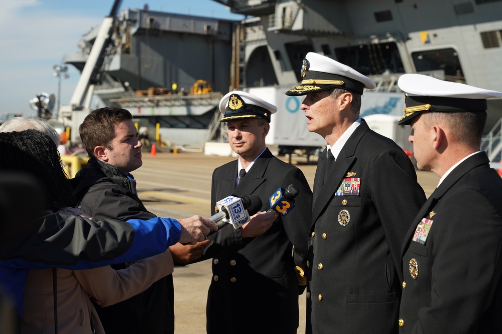 USS Harry S. Truman Departs on Deployment