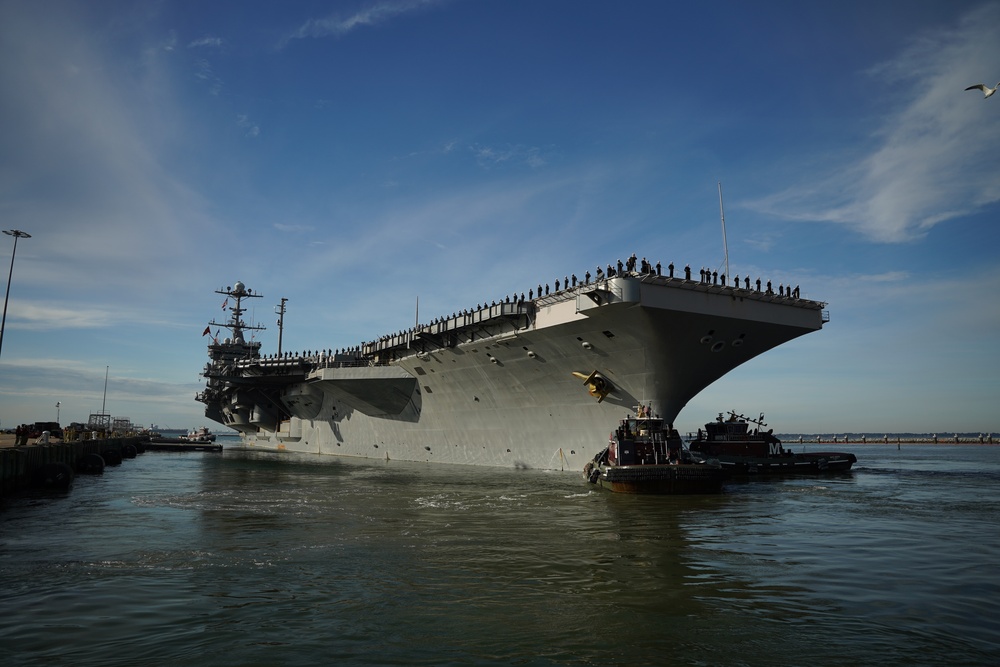 USS Harry S. Truman Departs on Deployment