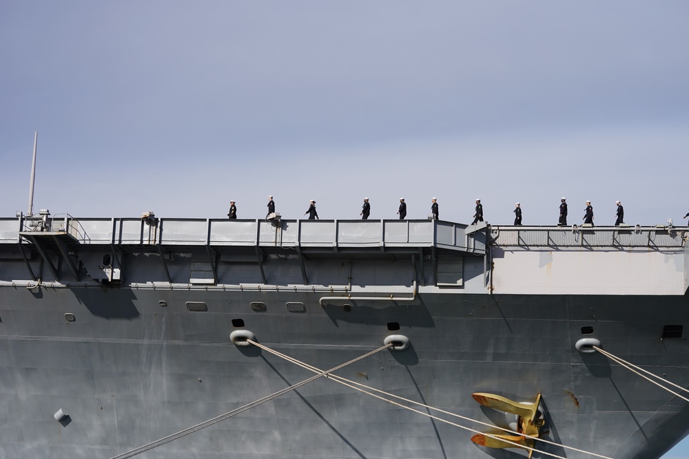 USS Harry S. Truman Departs on Deployment