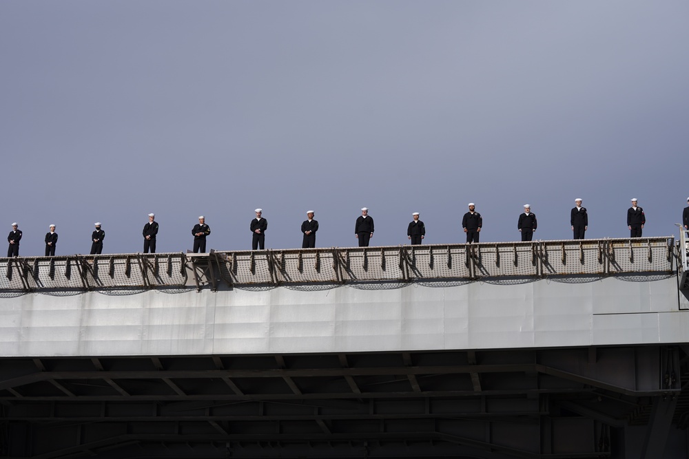 USS Harry S. Truman Departs on Deployment