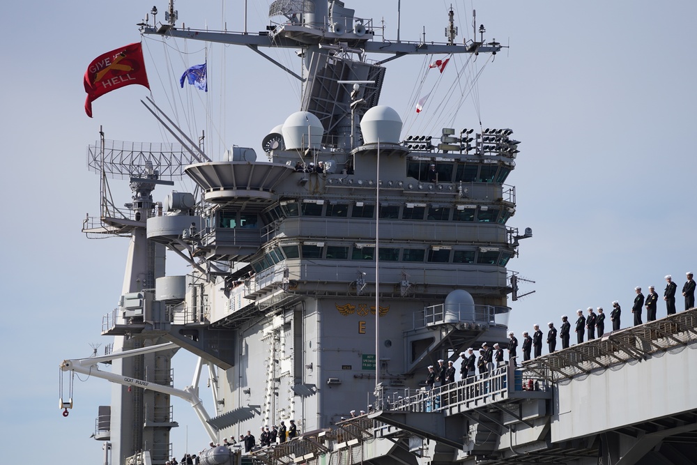 USS Harry S. Truman Departs on Deployment