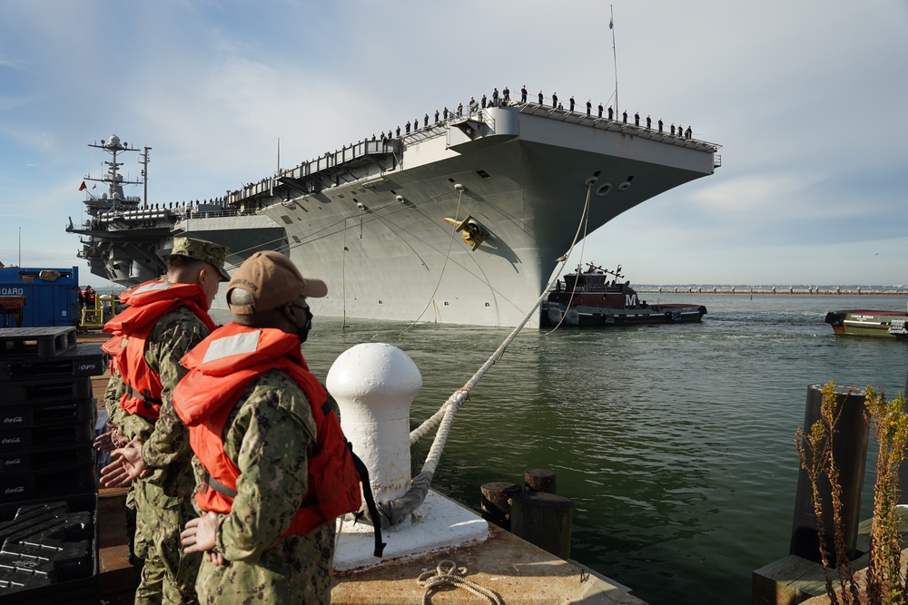 USS Harry S. Truman Departs on Deployment