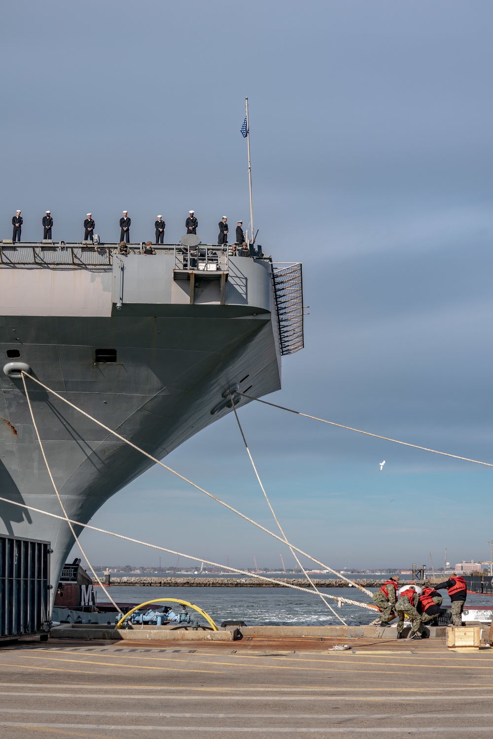 USS Harry S. Truman Departs Naval Station Norfolk