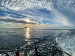 Coast Guard medevacs man suffering from heart attack symptoms