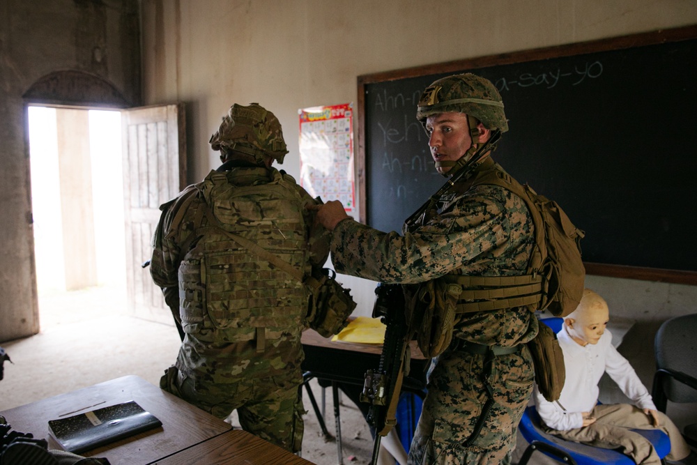 2-14 CAV, 25ID and 3/3 Marines conduct joint Deployment Readiness Exercise