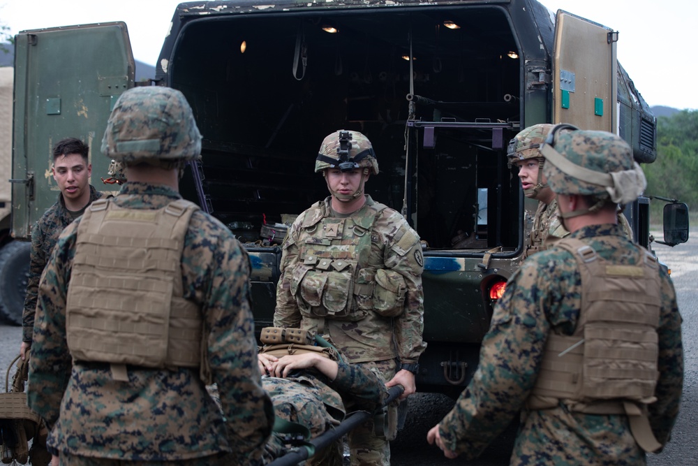 U.S. Navy Bravo Surgical Co., 3d Medical Battalion, supports Operation Big Wave, MCTAB, Hawaii