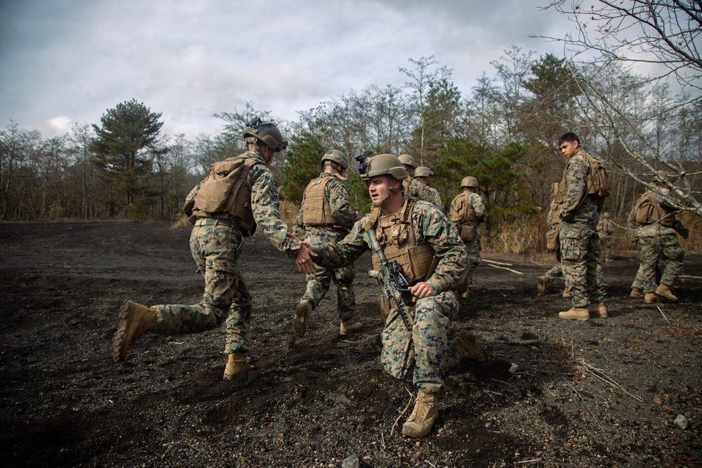 81mm Mortar Platoon TRAP Training