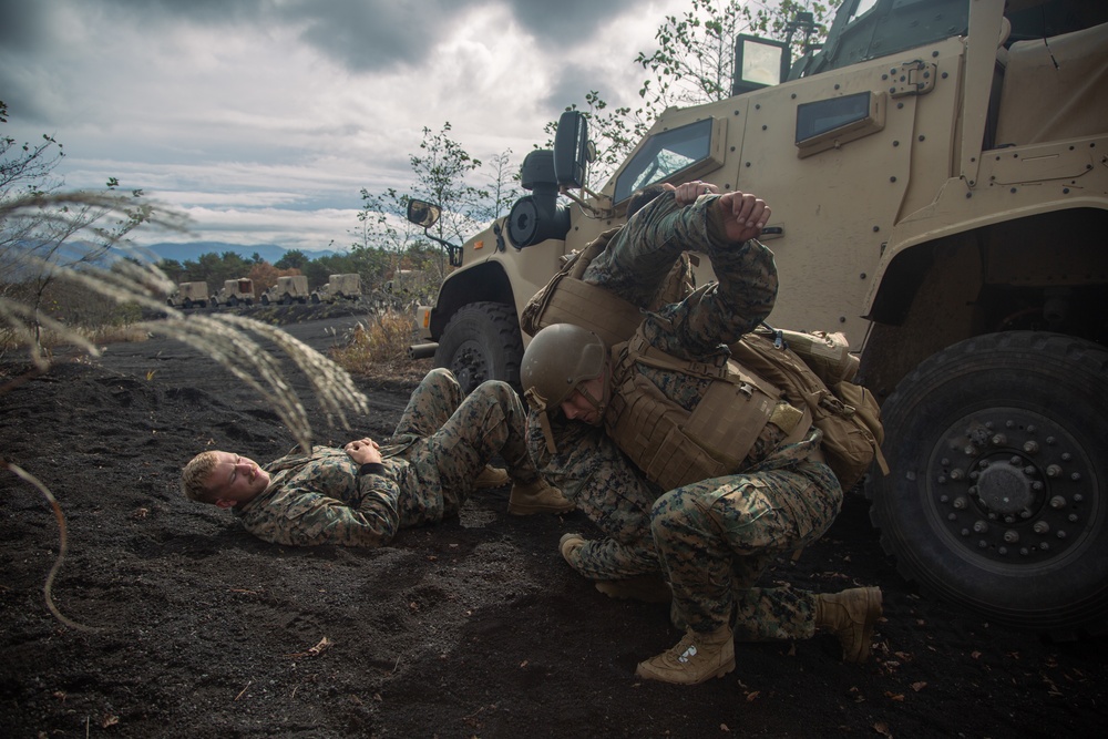 81mm Mortar Platoon TRAP Training