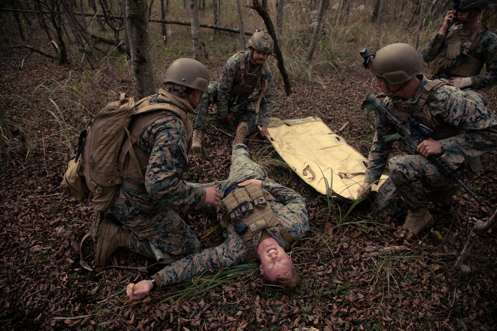 81mm Mortar Platoon TRAP Training