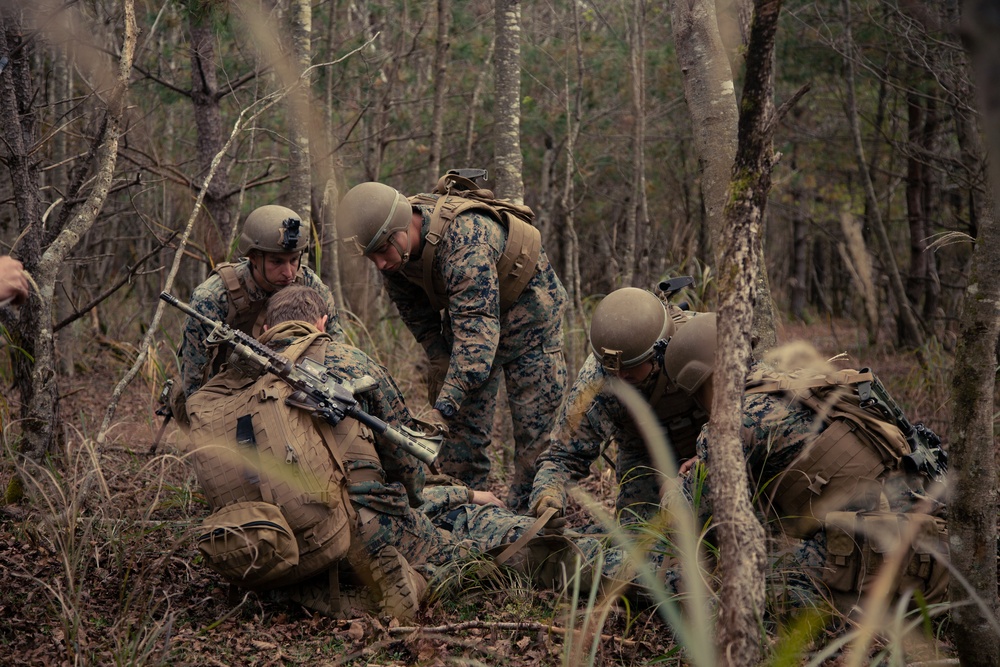 81mm Mortar Platoon TRAP Training