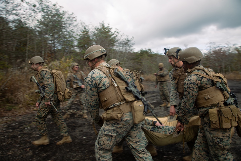 81mm Mortar Platoon TRAP Training