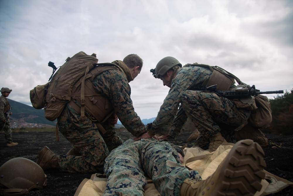 81mm Mortar Platoon TRAP Training