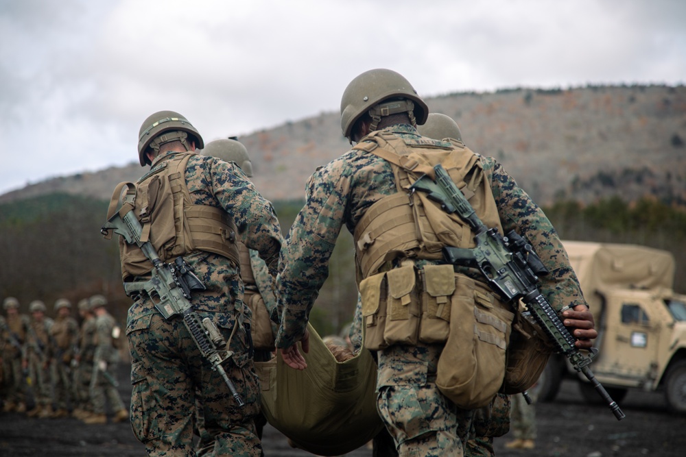 81mm Mortar Platoon TRAP Training