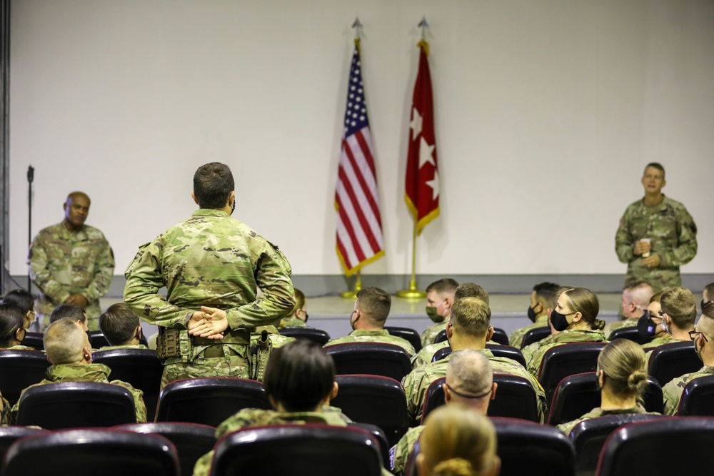 CNGB GEN Daniel Hokanson Visits Deployed Troops in Kosovo Thanksgiving Day