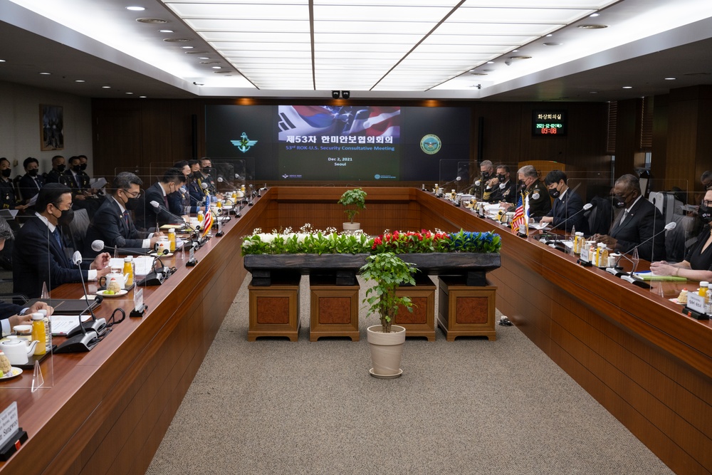 Secretary Austin Attends 53rd U.S.-Republic of Korea Security Consultative Meeting in Seoul