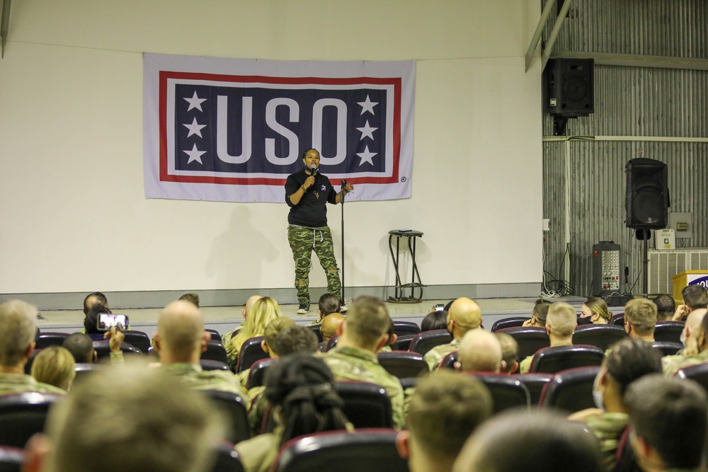 USO Visits Soldiers Deployed in Kosovo