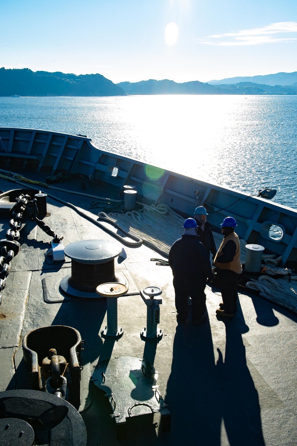 Sasebo Sea and Anchor