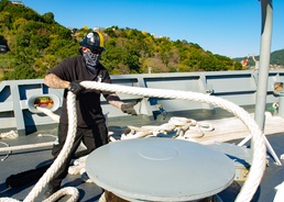 Sasebo Sea and Anchor