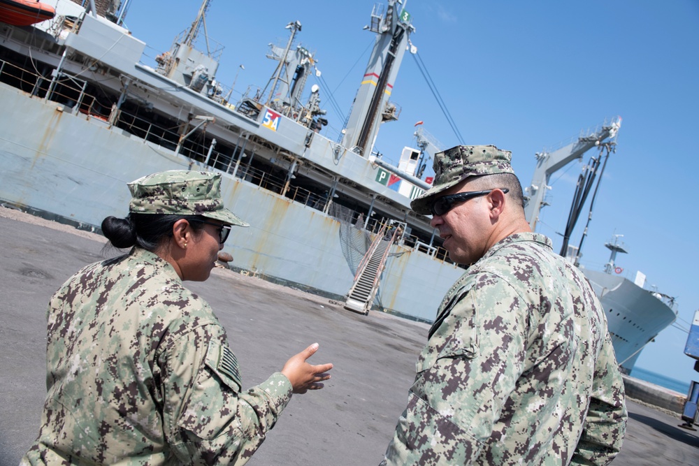 USNS Kanawha visits Djibouti