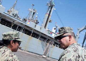 USNS Kanawha visits Djibouti