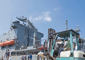 USNS Kanawha visits Djibouti
