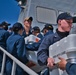 USS Michael Murphy visits Djibouti for a Logistics Visit Supported by Camp Lemonnier