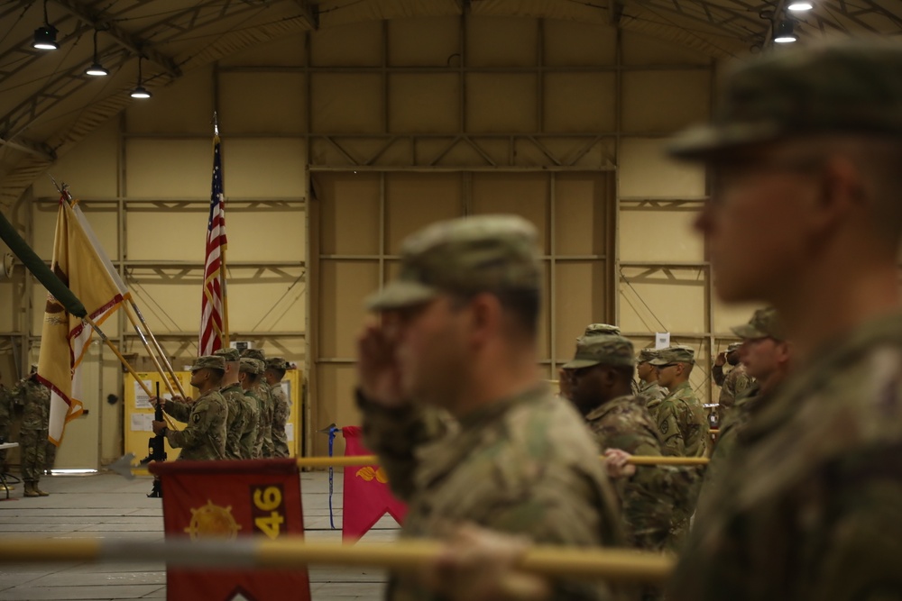 393rd CSSB Transfer of Authority