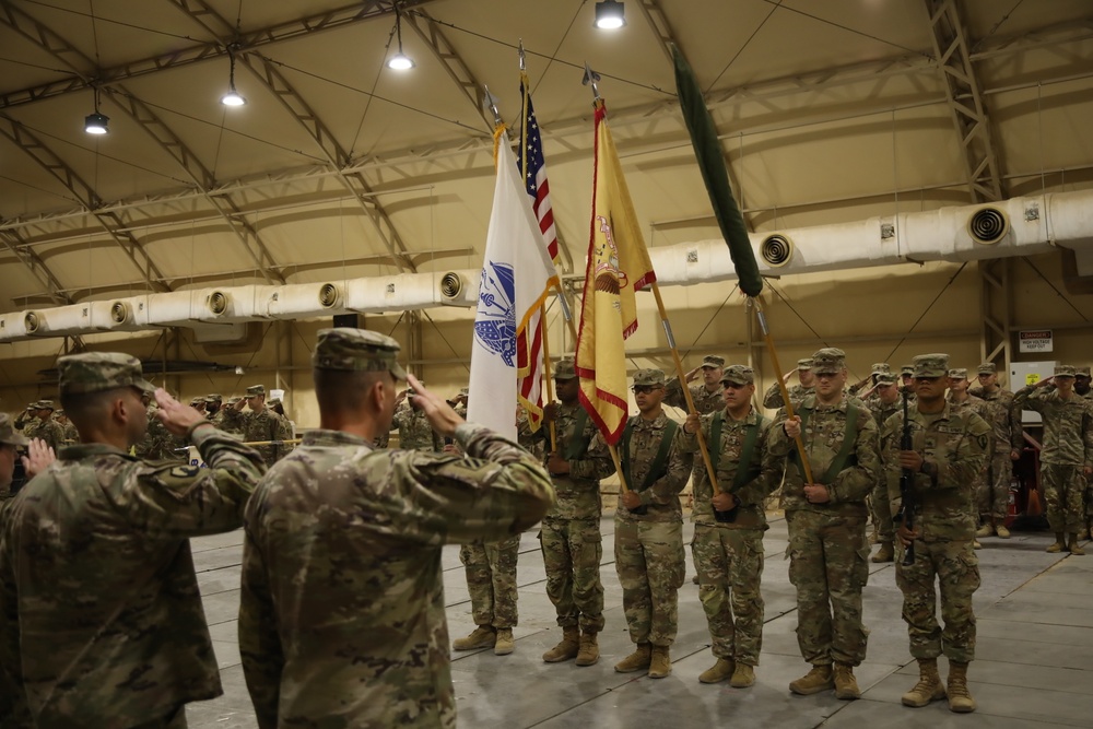 393rd CSSB Transfer of Authority