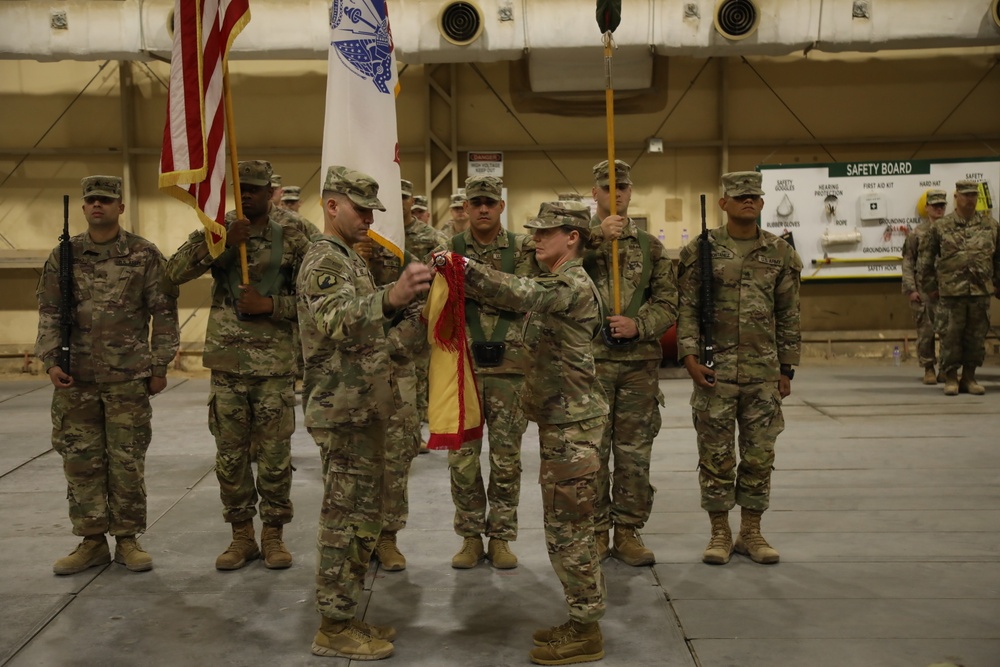 393rd CSSB Transfer of Authority