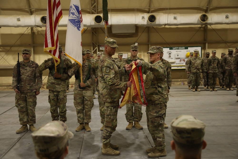 393rd CSSB Transfer of Authority