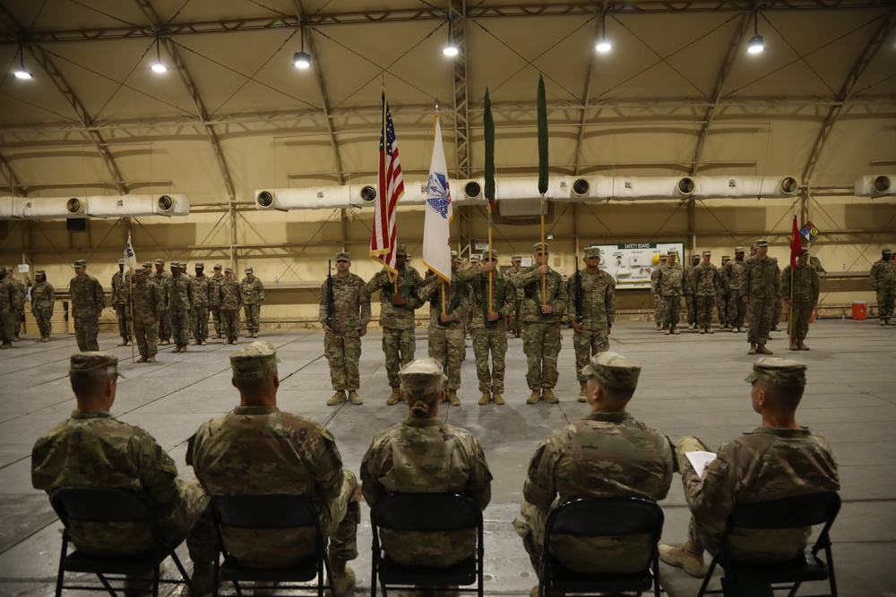 393rd CSSB Transfer of Authority