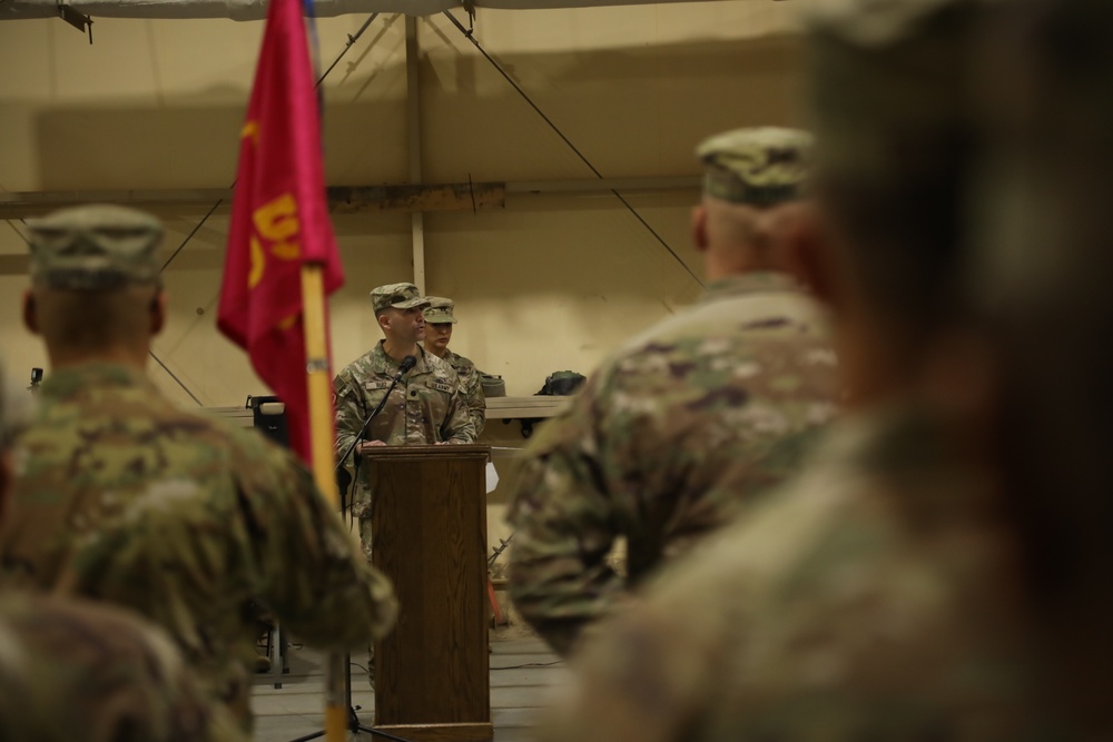 393rd CSSB Transfer of Authority