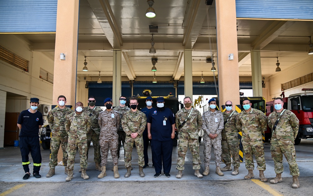 PSAB firefighters integrate with Royal Saudi Air Force counterparts