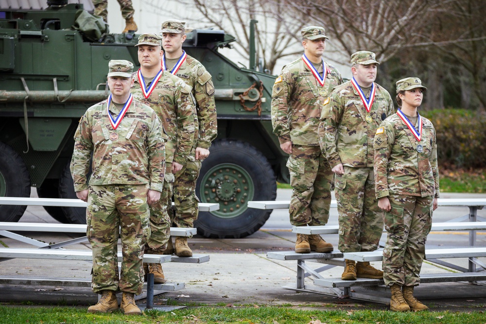 Army Guard Recruiters recognized for outstanding performance during 2021