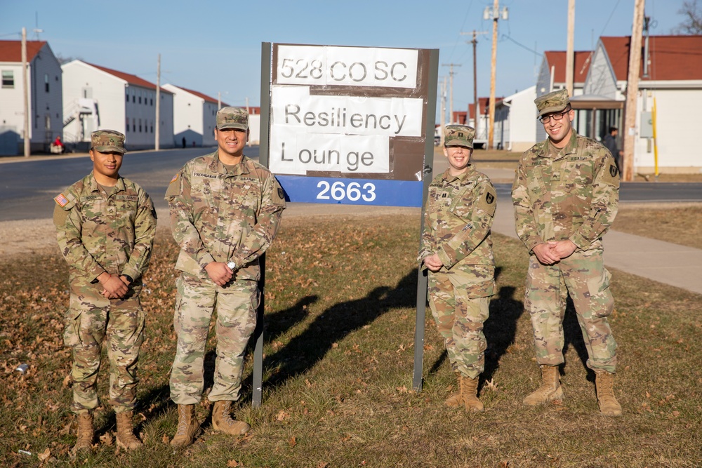 Behavioral Health Personnel Conduct Morale Check Around Fort McCoy