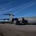 Marines and Airmen Load C-17