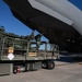 Marines and Airmen Load C-17