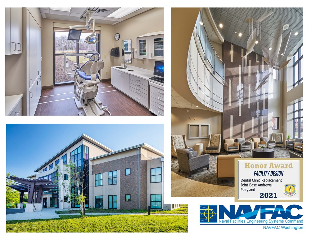 NAVFAC Washington Wins Design Award for Joint Base Andrews Dental Clinic