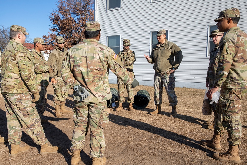 Behavioral Health Personnel Conduct Morale Check Around Fort McCoy