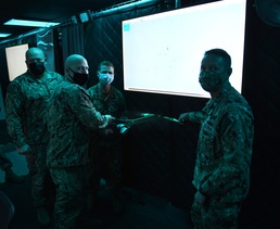 SCSTC Great lakes holds ribbon ceremony for the Virtual Operator Trainer (VOT) at OS "A" school on Dec. 2, 2021