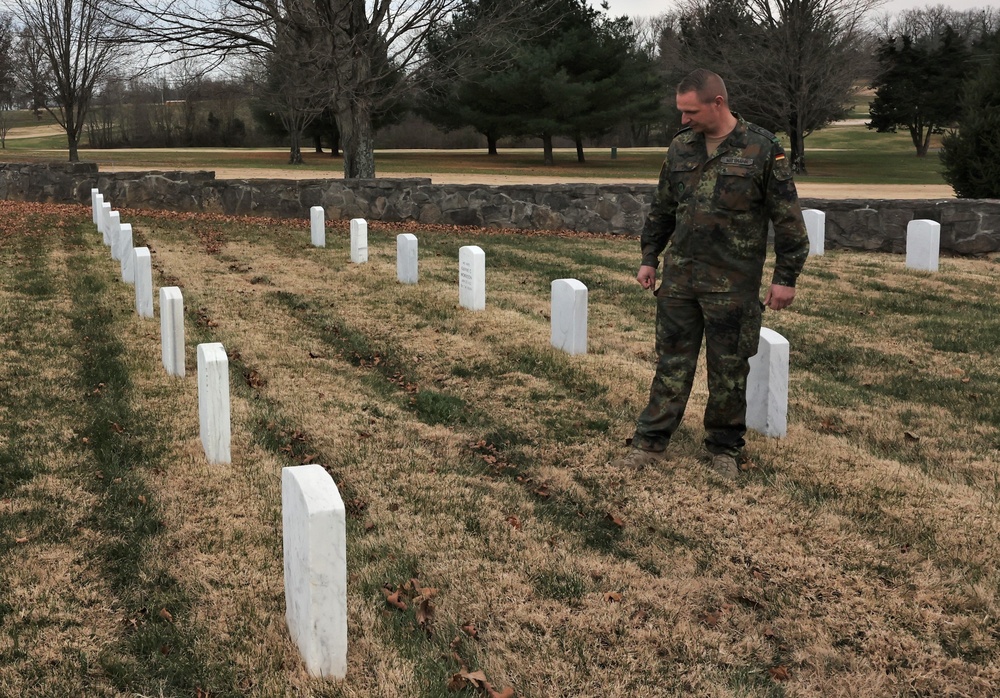 Dvids Images German Pows Honored At Annual Visit To Fort Knox Main Post Cemetery Image Of