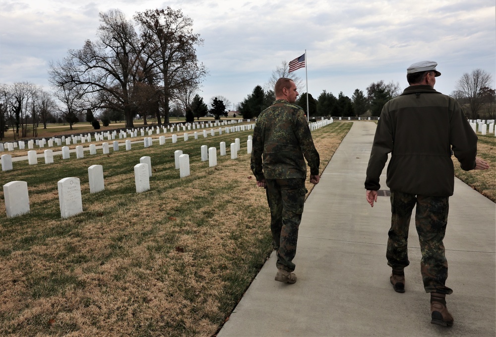 German POWs honored at annual visit to Fort Knox Main Post Cemetery