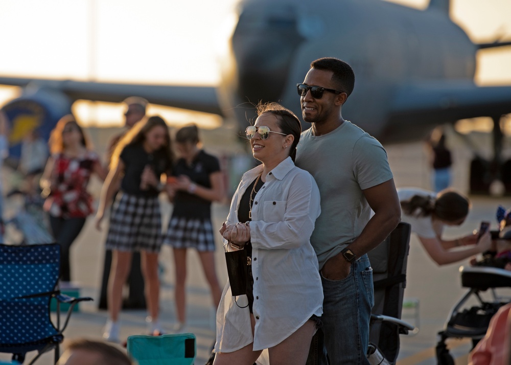 Country singer Lauren Alaina performs at MacDill