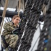 Sailors decorate USS Constitution