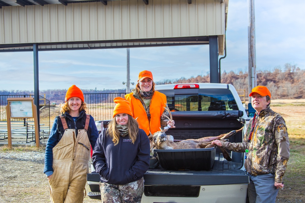 Participants from this year's guided Deer Hunt