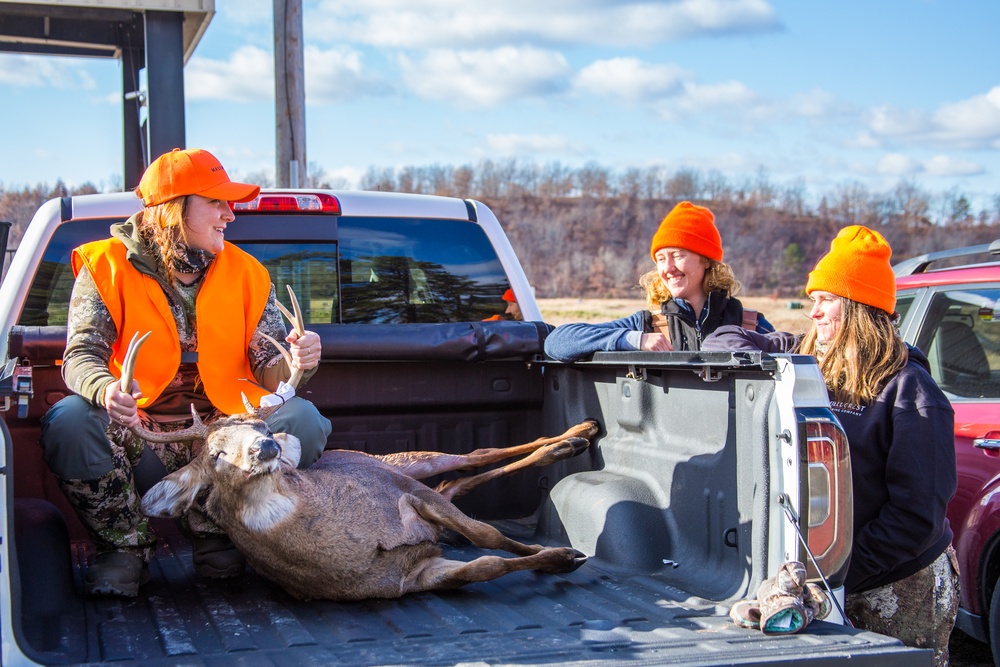 Participants from this year's guided Deer Hunt