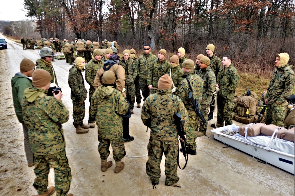 6th Marine Regiment Marines participate in CWOC at Fort McCoy