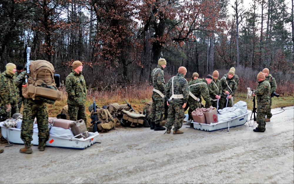 6th Marine Regiment Marines participate in CWOC at Fort McCoy