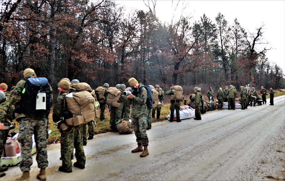 6th Marine Regiment Marines participate in CWOC at Fort McCoy