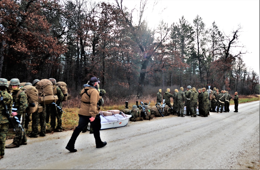 6th Marine Regiment Marines participate in CWOC at Fort McCoy